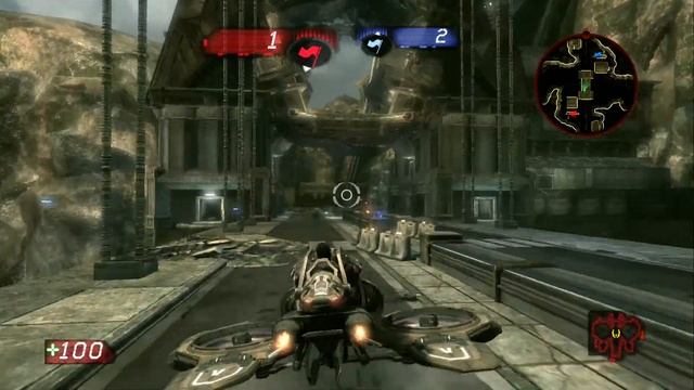 Unreal Tournament 3 (UT3) / XBOX 360 (2008) / Suspense_Necris - Vehicle Capture the Flag смотреть онлайн