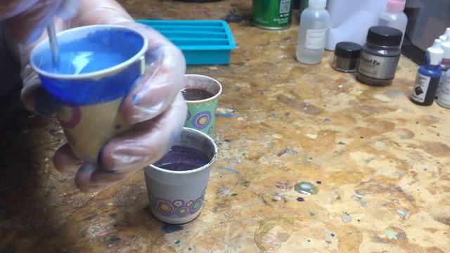Mink - Purple Sunset - Baby Blue Pen Blanks - Polyester Resin Casting смотреть онлайн
