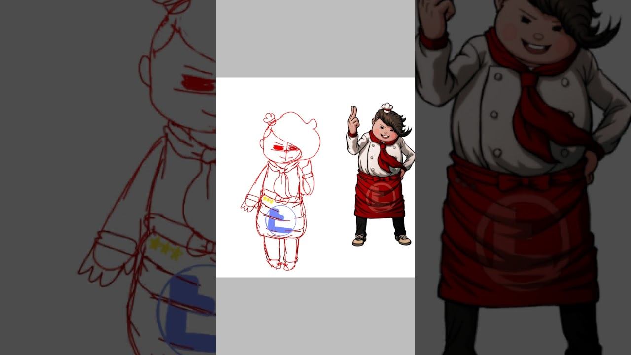 Teruteru hanamura speedpaint {danganronpa} смотреть онлайн