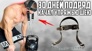30 ДНЕЙ ПОДРЯД КАЧАЛ ШЕЮ УПРЯЖЬЮ, ВОТ ЧТО ВЫШЛО!