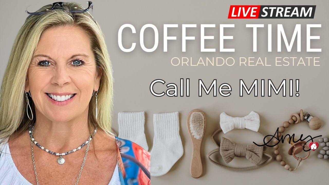 Orlando Real Estate Livestream | Grandson is Here! | Disney's Backyard смотреть онлайн