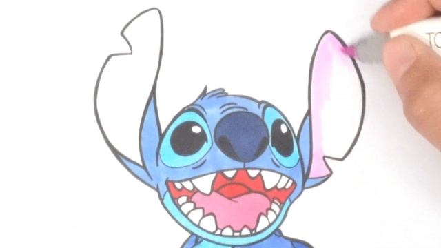Coloring Stitch | Disney | Copic Markers смотреть онлайн