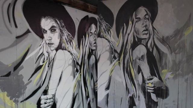 THE OUTLAWS - STREET ART // Stephen Quick & Hannah Adamaszek смотреть онлайн