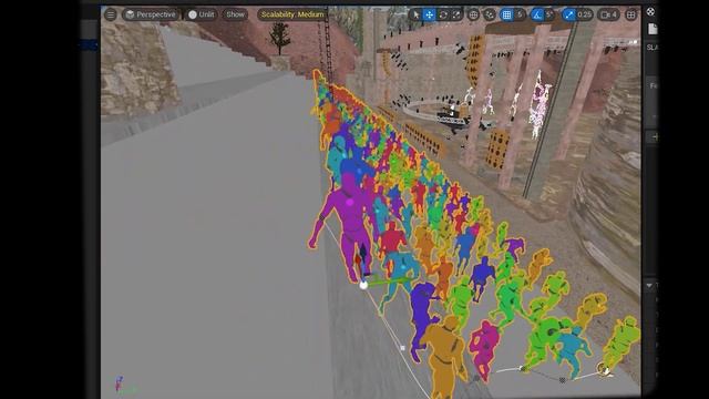 Spline Crowd смотреть онлайн