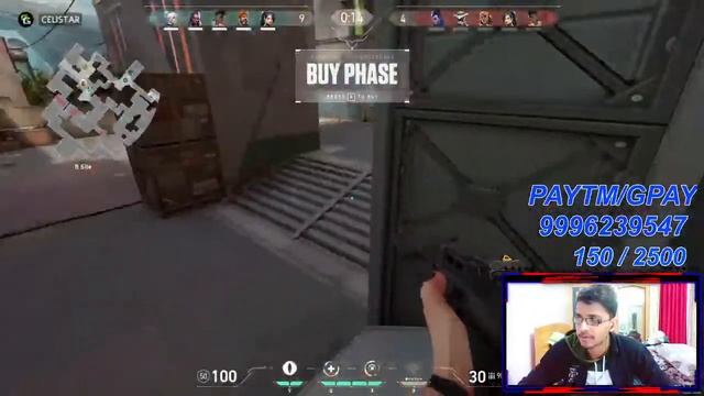 Support for new Webcam | Valorant Grind | Celistar Gaming смотреть онлайн