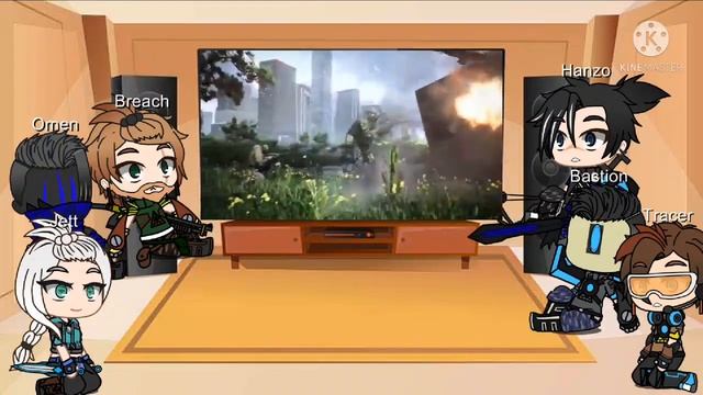 Valorant and Overwatch react to ??? - (Credit on the description) смотреть онлайн