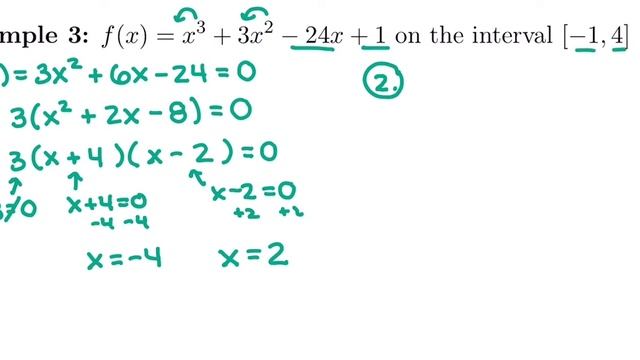 25. Absolute Maximum/Minimum Ex 3 смотреть онлайн