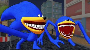 СОНИК ТЕЙПС. Шин Соники разбежались по всему городу. Новая игра. SHIN SONIC TAPES