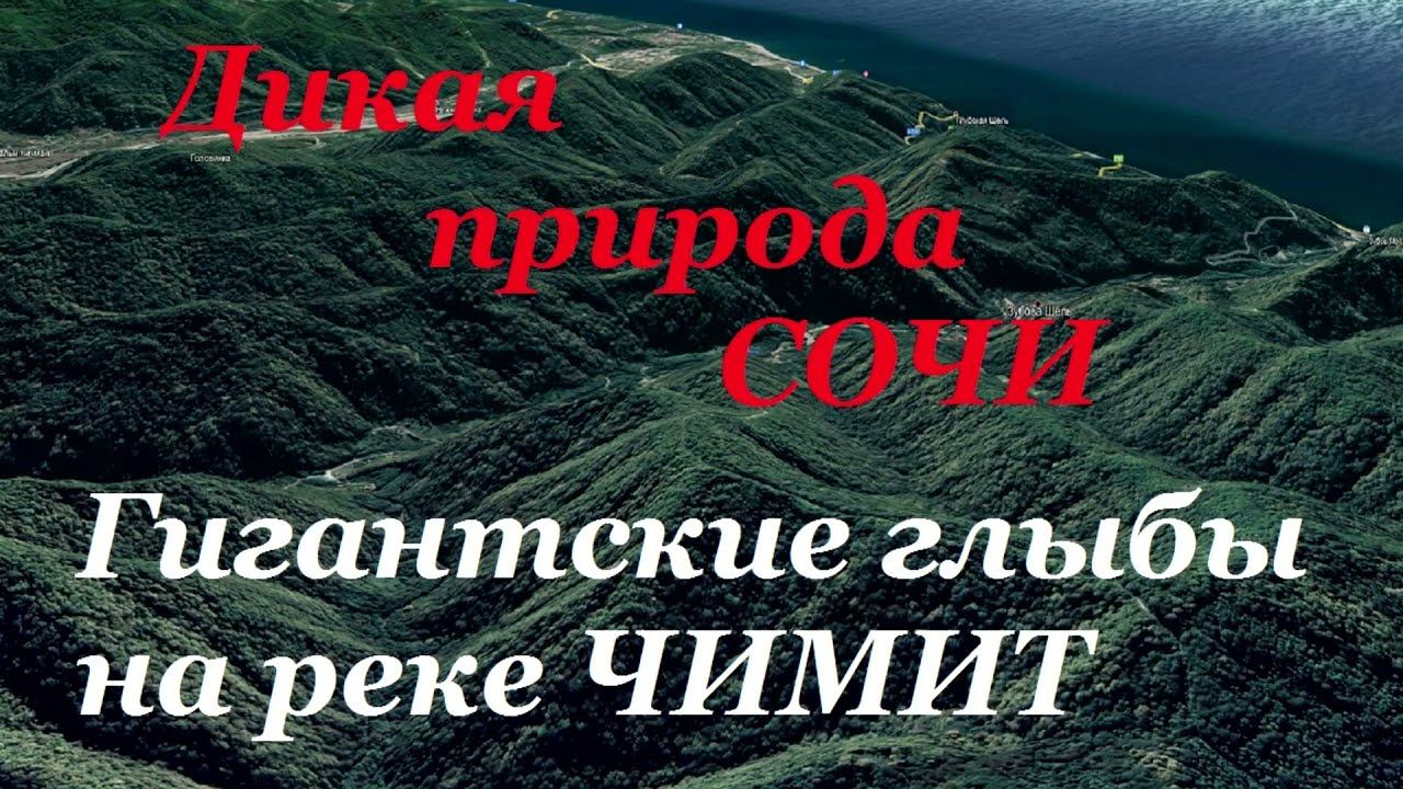 Путешествие по дикой природе. Гигантские глыбы на реке Чимит. смотреть онлайн