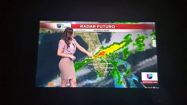 Lucy Rojas Sexy Legs OutFit El Tempo