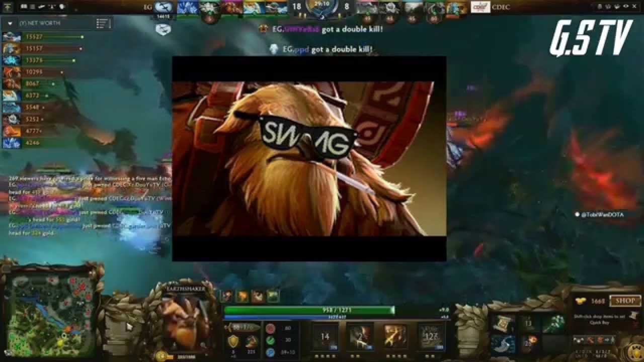 Universe $6,000,000 Echo Slam Dunk Dota 2 TI5 EG смотреть онлайн