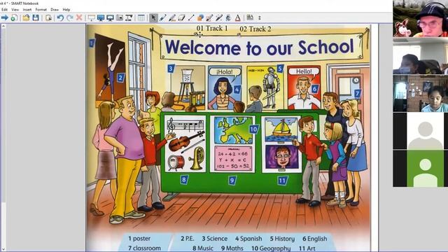 Unit 4, Lesson 1, Incredible English 4. (zoom 4/8 with T. Cam) смотреть онлайн