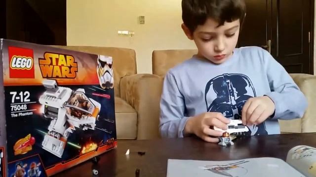 Lego Star Wars Rebels 75048 THE PHANTOM assembled by Salvador смотреть онлайн