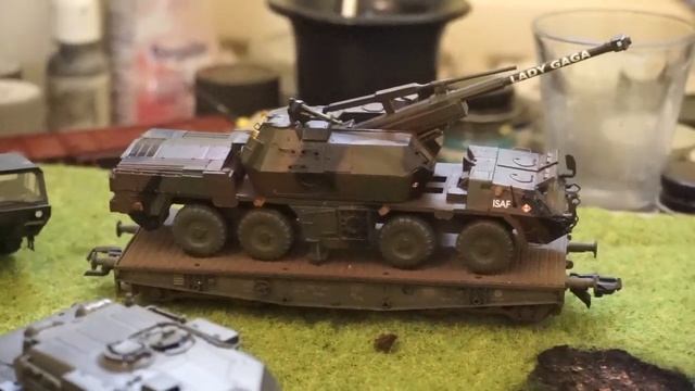 Minitanks 1/87 Herpa , SDV Tatra DANA 152 mm смотреть онлайн