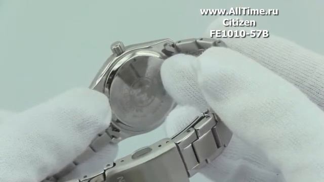 Женские японские наручные часы Citizen FE1010-57B смотреть онлайн
