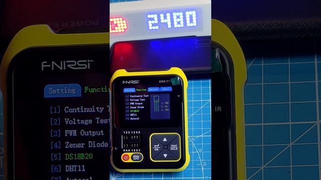 DSO-TC2 проверяем датчик температуры DS18b20 на похожесть с оригиналом!!! Parasite Power есть, нет? смотреть онлайн
