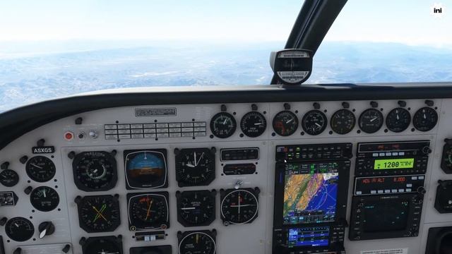 MSFS | Analog Caravan | Steam Gauge Overhaul | VOR Navigation | Preview смотреть онлайн