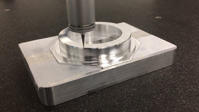 Checking The Accuracy Of The Datron M8 Cube.