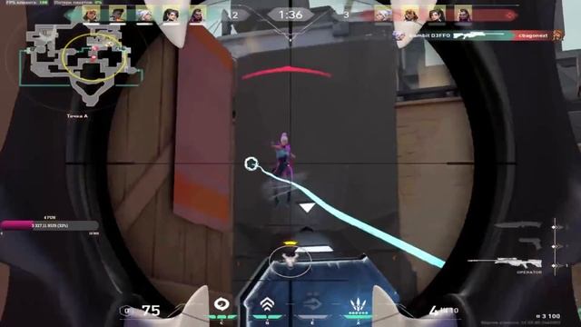 BEST OF Gambit D3FFO | VALORANT HIGHLIGHT смотреть онлайн