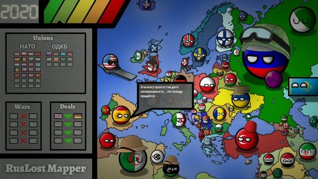 Альтернативное Будущее Европы #3 Конец НАТО? COUNTRYBALLS смотреть онлайн