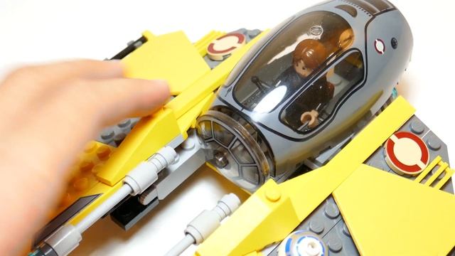 LEGO Star Wars (Anakin's) Jedi Starfighter (Interceptor) and Vulture Droid смотреть онлайн