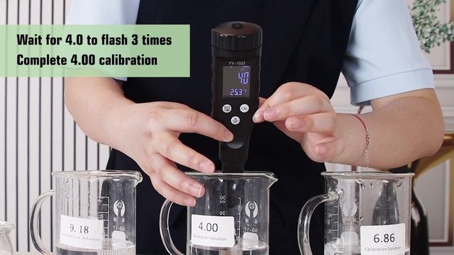 CALIBRATION for YY-1033 Bluetooth PH meter смотреть онлайн