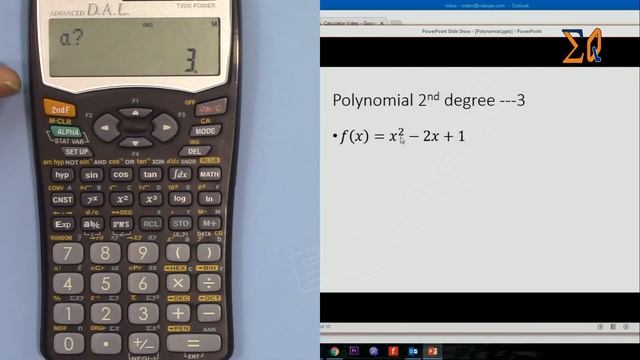 Sharp EL-546W EL506W solving Quadratic and Cubic equations смотреть онлайн
