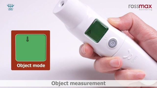 جهاز قياس درجة حرارة الجسم Temple Thermometer Rossmax смотреть онлайн