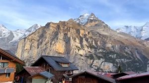 Мюррен Лаутербруннен, Швейцария. Самая красивая горная деревня Швейцарии