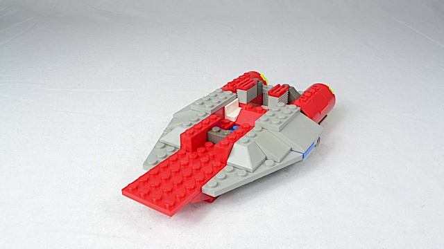Lego Star Wars A-Wing fighter / Lego stop motion animation build смотреть онлайн