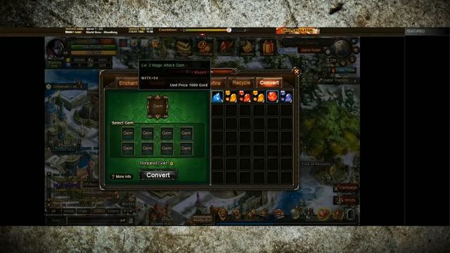 Wartune - Synthesize vs. Conversion of Gems смотреть онлайн