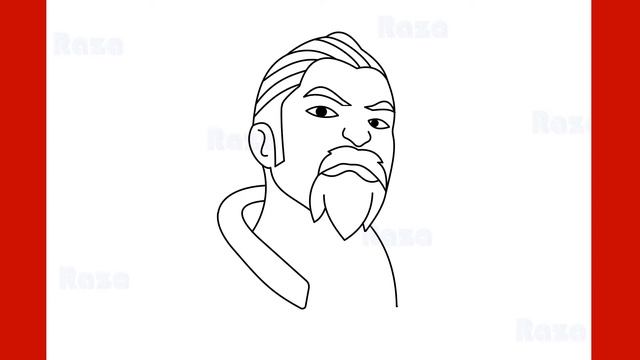 How to Draw Breach From Valorant Step by Step Drawing