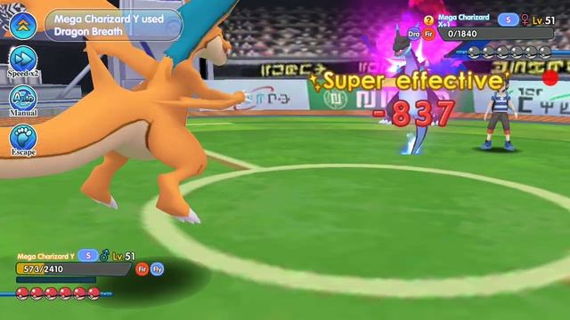Mega Charizard Y evolution, ride and test!! смотреть онлайн