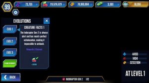 INDORAPTOR GEN 2 MAX LEVEL 40 - Jurassic World The Game