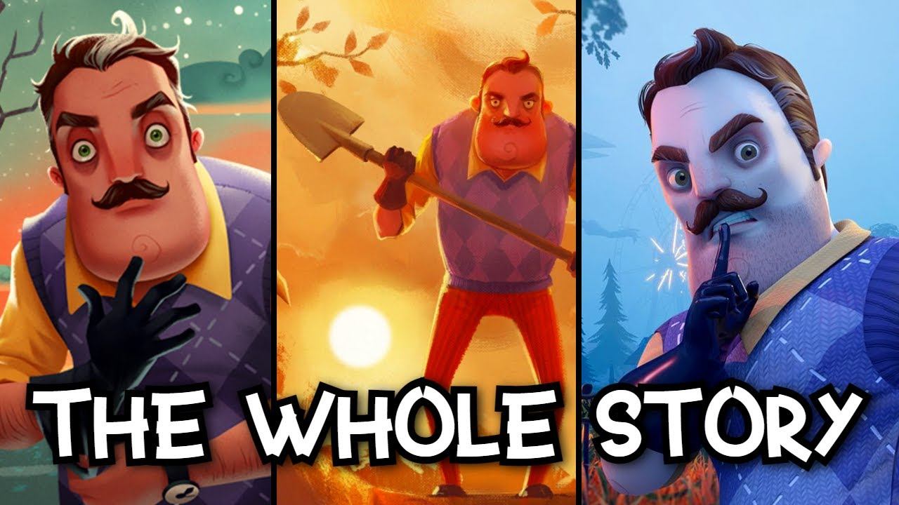 ENTIRE Hello Neighbor Story LIVE PLAYTHROUGH!! - 1000 Sub Special смотреть онлайн