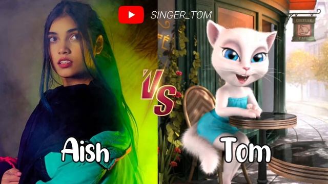 Indila - Dernière Danse | Aish v/s Talking Tom 🥰 смотреть онлайн