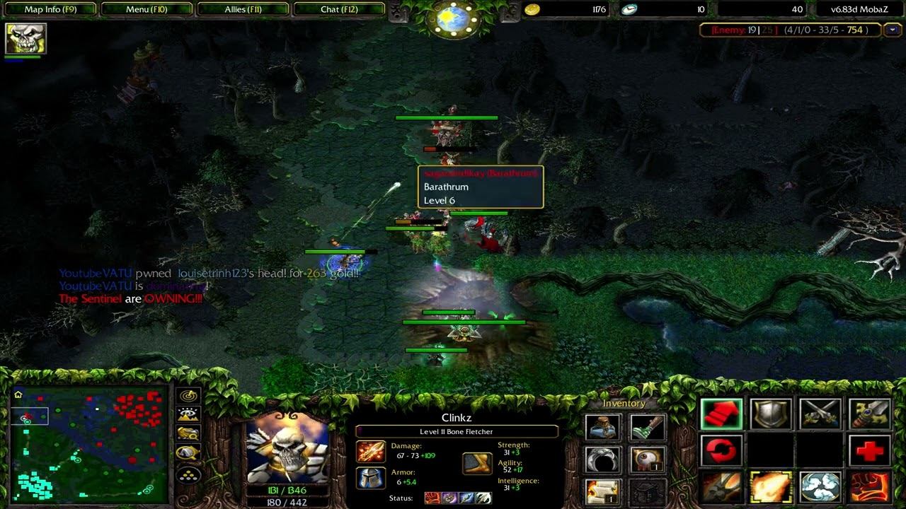 Bone Fletcher (Clinkz) Dota 1 смотреть онлайн