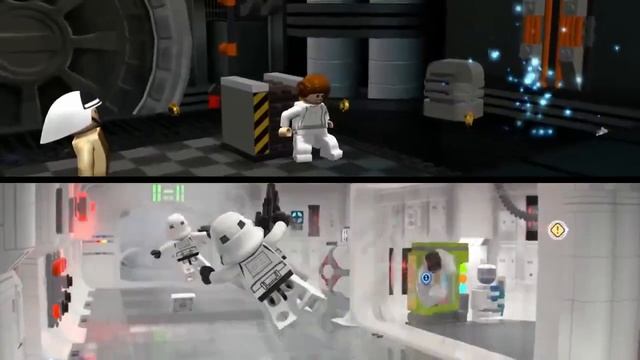 Lego Star Wars Comparison (Complete Saga vs Skywalker Saga) Secret Plans vs Boarding Party смотреть онлайн