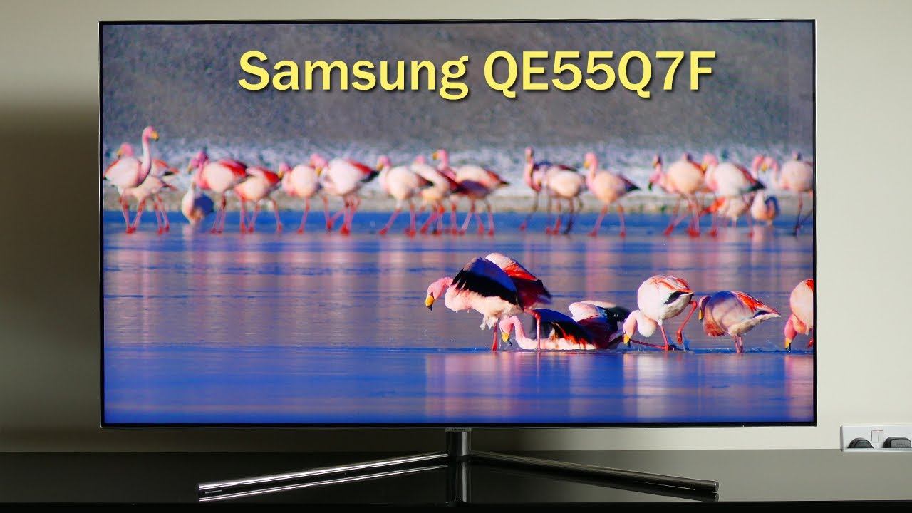 Распаковка телевизора Samsung QE55Q7F, QLED TV Smart 4K ULTRA HD, QE55Q7F/QE65Q7F смотреть онлайн