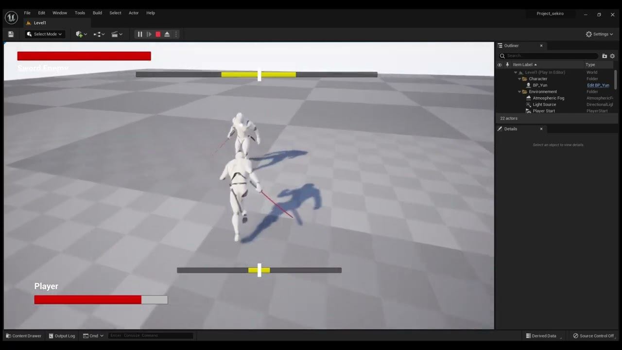 UE5 - sekiro like project смотреть онлайн