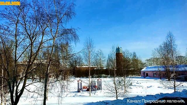 Солнечные мартовские дни, Timelapse. смотреть онлайн