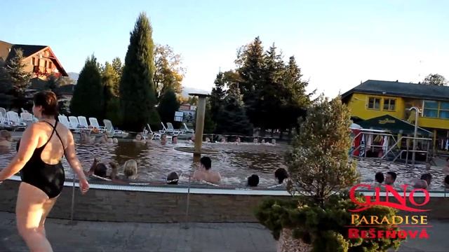 GINO Paradise areál kúpaliska a večerné kúpanie смотреть онлайн
