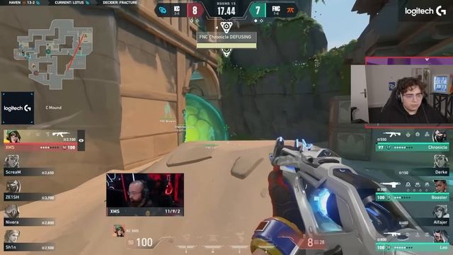 KARMINE CORP vs FNATIC - AUX PORTES DE L'ÉLIMINATION DES PLAYOFF VCT [Game 2] смотреть онлайн