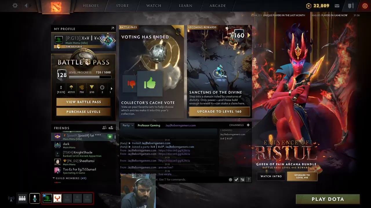 DOTA 2 International 2020 Leveling up. смотреть онлайн