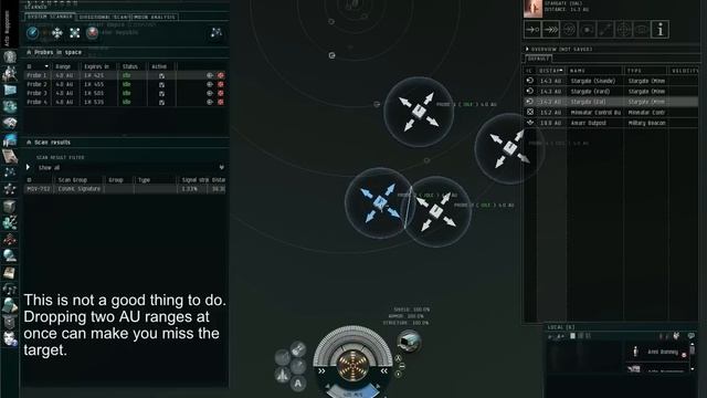 EVE-ONLINE probes and how they seem to work смотреть онлайн