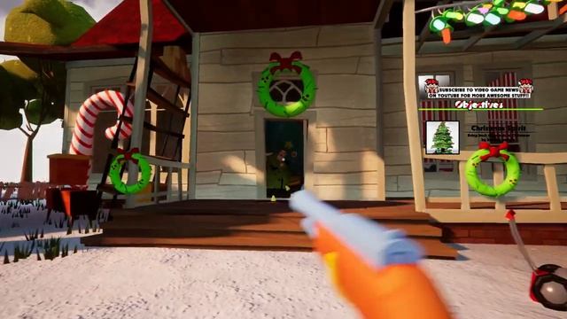 Hello Neighbor Christmas Mod Completed. (Credits To Hello Neighbor & @VideoGameNews)