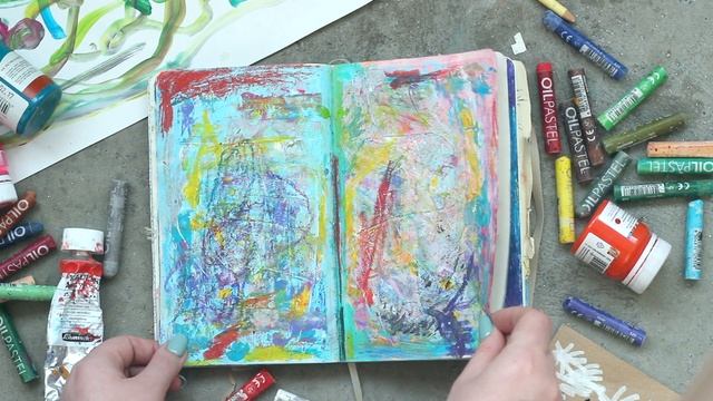 SKETCHBOOK TOUR | Обзор скетчбука по свободному рисованию