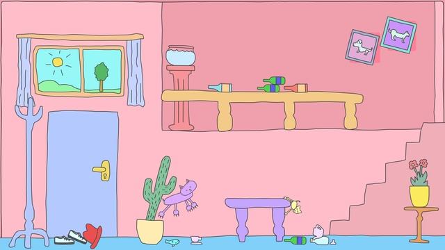 ПРИЛИПУЧИЕ КОТЫ Часть 3 (STICKY CATS Part 3) - ИГРАЕМ Вдвоем / ЛИПКИЕ КОТЫ TWO Players Game смотреть онлайн