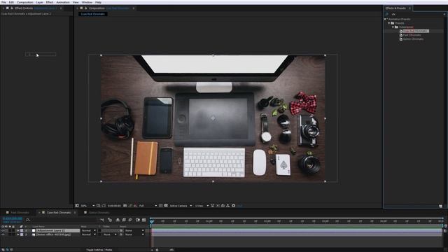 Quick chromatic aberration - free presets for After Effects смотреть онлайн