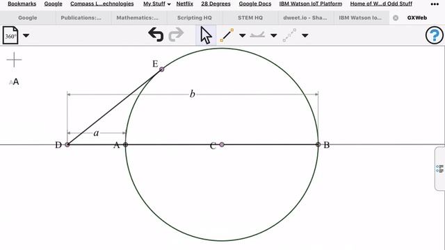 GXWeb Harmonic Mean 2 (Pappus of Alexandria 320AD Method 2) смотреть онлайн